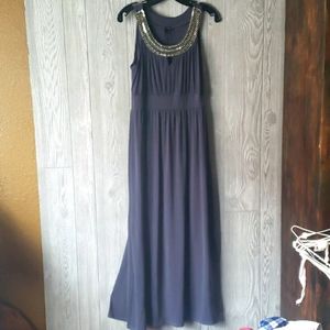 Grey comfortable dress